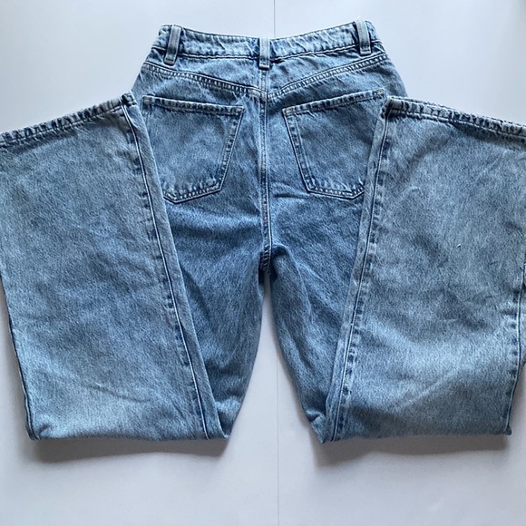 Garage Wide Leg Blue Jeans - Picture 3 of 3